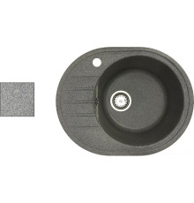 Кухонная мойка БелЭворс New Lux R серый, без сифона