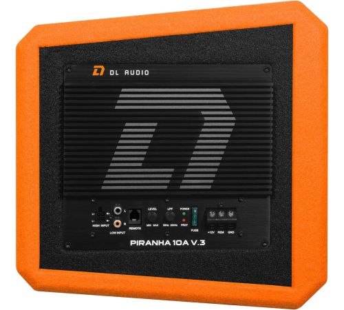 Корпусной активный сабвуфер DL Audio Piranha 10A Orange V.3
