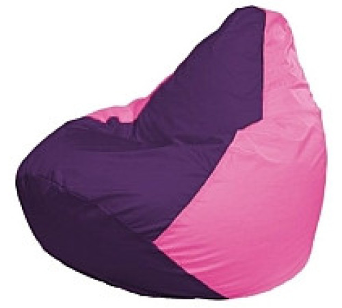 Кресло-мешок Flagman Груша Мини L Г0.1-32 фиолетовый/розовый