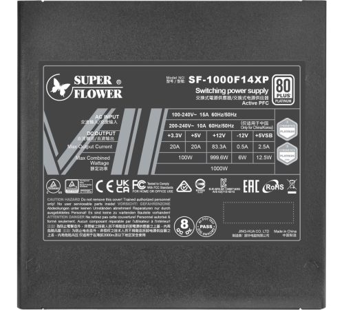 Блок питания Super Flower Leadex VII Platinum PRO 1000W SF-1000F14XP