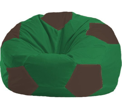 Кресло-мешок Flagman Мяч Стандарт М1.1-242 зеленый/коричневый