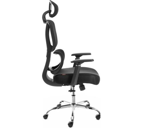 Офисное кресло TetChair Mesh-12HR ткань, черный