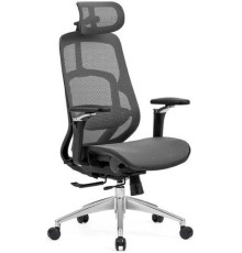 Офисное кресло SPARX Ghost Plus Black серый