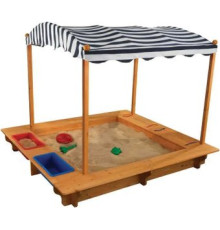 Песочница KidKraft 00165 белый/темно-синий