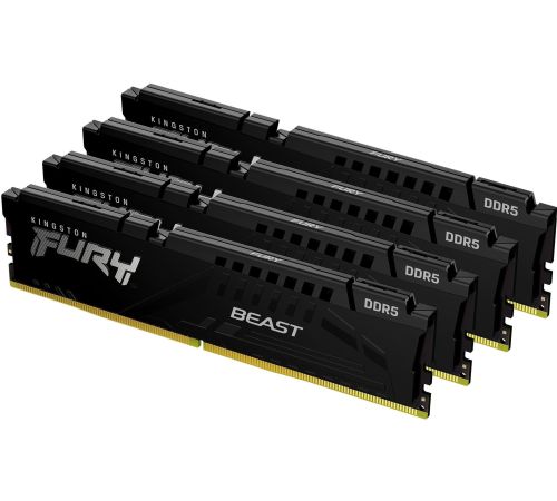 Оперативная память Kingston FURY Beast 4x32ГБ DDR5 5600МГц KF556C40BBK4-128