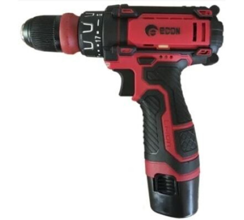 Дрель-шуруповерт Edon AD-12AUN с 2-мя АКБ, кейс