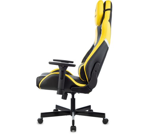 Кресло Knight Thunder 5X черный/желтый