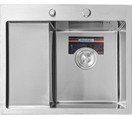 Кухонная мойка Gerhans K35848-R нержавеющая сталь