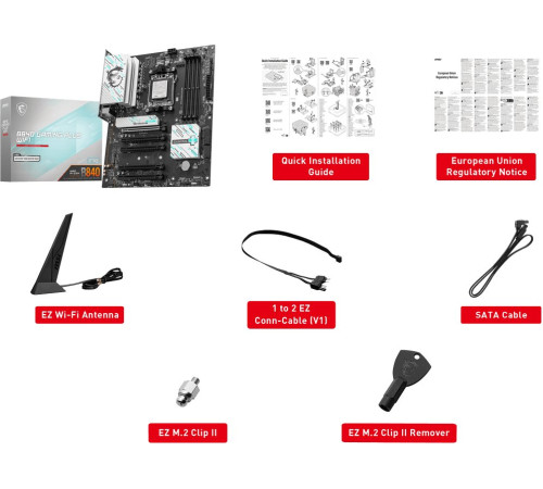 Материнская плата MSI B840 Gaming Plus WiFi