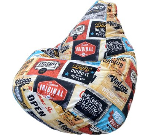 Кресло-мешок Flagman Груша Мега Г3.4-57 Лэйбл 01