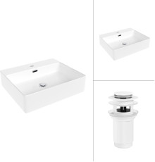 Умывальник Lauter 21478 + клапан 21190W