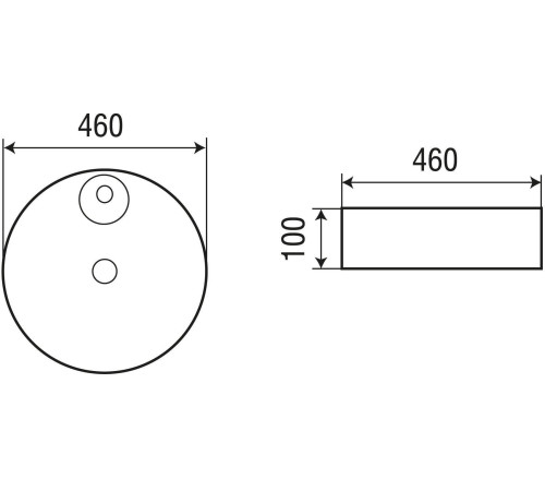Умывальник WeltWasser Elbach 3204