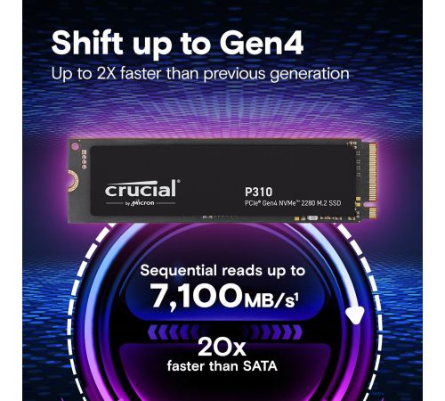 SSD Crucial P310 2280 4TB CT4000P310SSD8