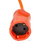 Удлинитель Uniel YX10-101 /UCK-1N/2x1,00/20M/O ORANGE UL-00010794