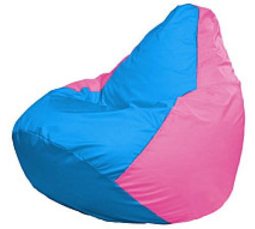 Кресло-мешок Flagman Груша Мини L Г0.1-277 голубой/розовый
