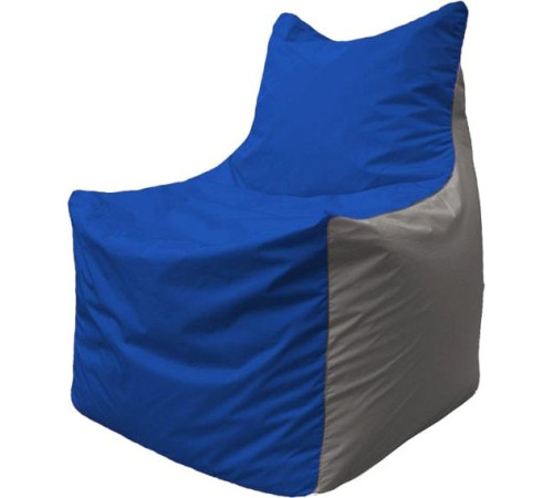 Кресло-мешок Flagman Фокс Ф2.1-126 синий/серый