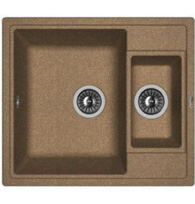 Кухонная мойка Florentina Липси-580К коричневый