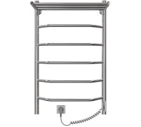 Полотенцесушитель Granula Трапеция 50x80 D32 с полкой терморегулятор с таймером