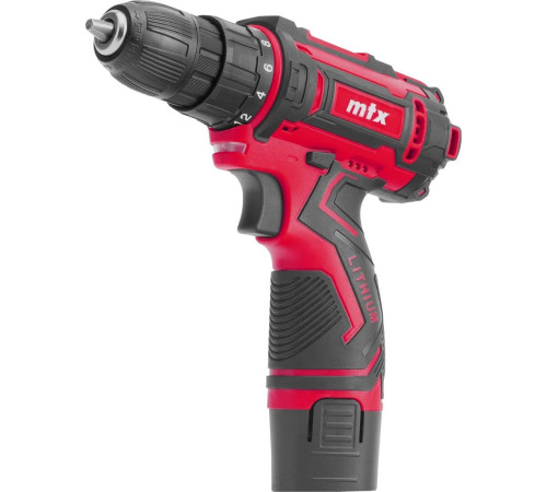 Дрель-шуруповерт MTX CDS-12 с 2-мя АКБ, кейс