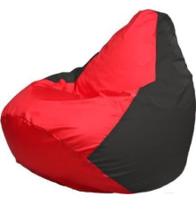 Кресло-мешок Flagman Груша Мега красный/черный