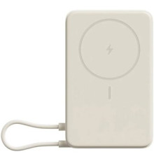 Внешний аккумулятор Xiaomi Magnetic Power Bank with Built-in Stand WPB1007Z 10000mAh бежевый, международная версия