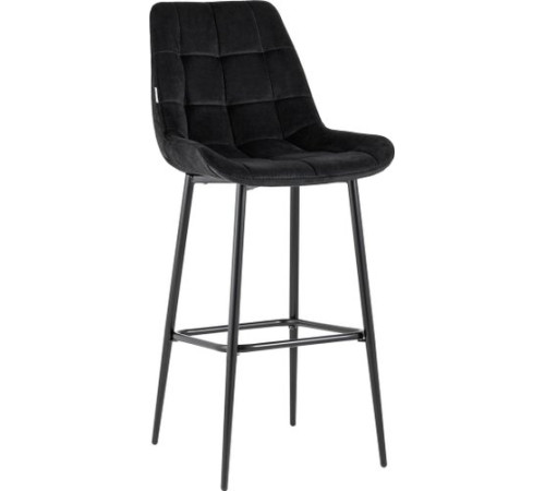 Стул Stool Group Флекс велюр барный черный