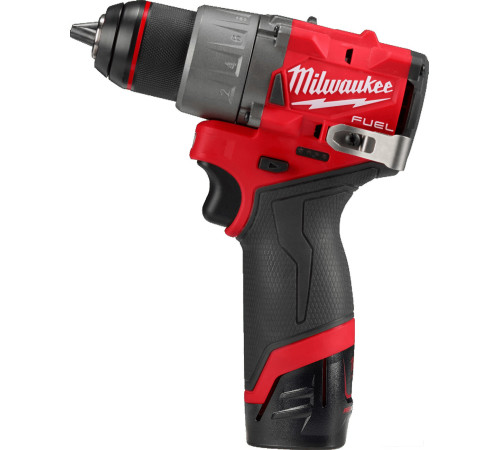 Дрель-шуруповерт Milwaukee M12 FUEL M12FDD2-202X 4933479873 с 2-мя АКБ 2 Ач, кейс