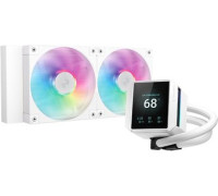 Система жидкостного охлаждения для процессора DeepCool Mystique 240 WH ARGB R-LX240-WHDSNMCP-G-1