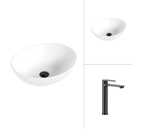 Умывальник Lauter 21652 + Moon 21СК8691BS