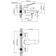 Смеситель AV Engineering AVPOS3-A176-130