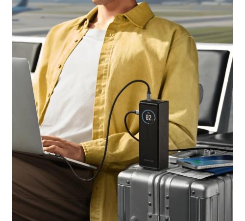 Внешний аккумулятор EcoFlow Rapid 25000mAh без кабелей, 170 Вт, зеленый