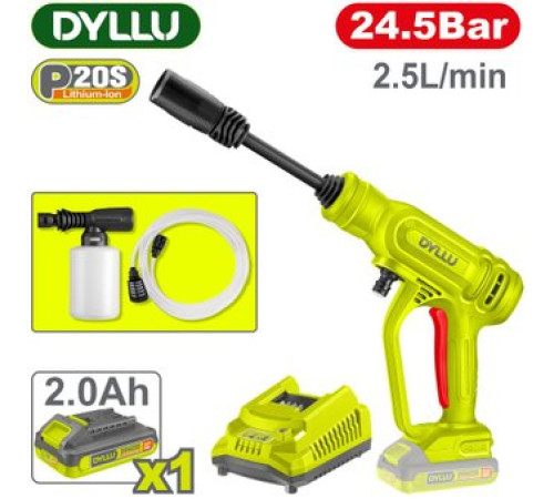 Мойка высокого давления Dyllu DTQX01203 с 1-им АКБ