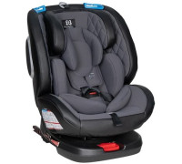 Детское автокресло Farfello YB102A темно-серый/экокожа