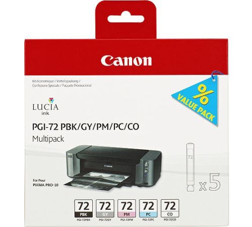 Картридж Canon PGI-72 PBK/GY/PM/PC/CO Multi Pack [6403B007]