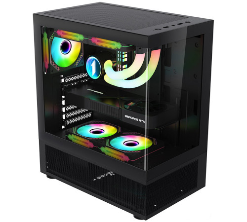 Корпус 1stPlayer MIKU Mi7-A черный