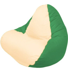 Кресло-мешок Flagman Relax Г4.1-017 зеленый/бежевый
