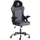 Офисное кресло TetChair iWolf ткань, черный/серый