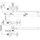 Смеситель Milardo Duplex DUPSBL2M10