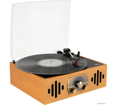 Виниловый проигрыватель Alive Audio Quattro Light Wood