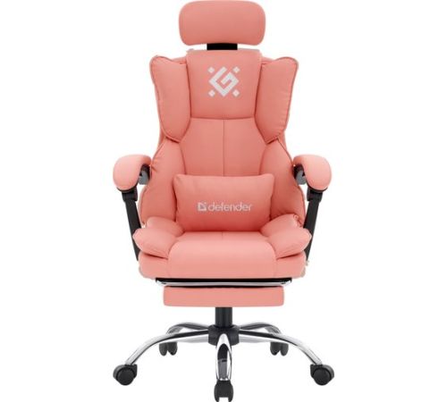 Игровое геймерское кресло Defender Ego розовый