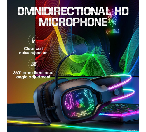 Наушники Onikuma X22 черный