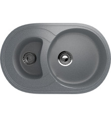 Кухонная мойка Ulgran U-504 темно-серый