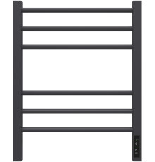 Полотенцесушитель Granula Квадро Сплит 50х60 терморегулятор с таймером черный матовый