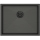 Кухонная мойка Paulmark Next 54 Uni PM215444-GM черный/вороненая сталь