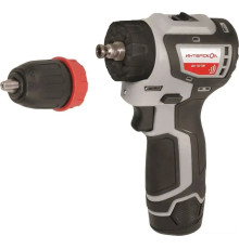 Дрель-шуруповерт Интерскол КомбиМАКС ДА-10/12В 36 687.2.2.77 с 2-мя АКБ, сумка