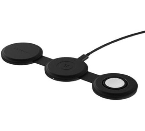 Беспроводное зарядное Satechi OntheGo 3-in-1 Charger ST-QTG31K черный