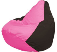 Кресло-мешок Flagman Груша Макси Г2.1-200 коричневый/розовый