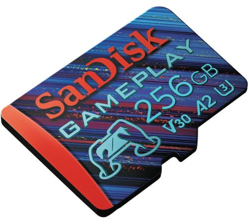 Карта памяти SanDisk GamePlay microSDXC 256GB SDSQXAV-256G-GN6XN