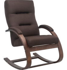 Кресло-качалка Leset Милано венге/малмо 28/коричневый