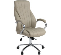Офисное кресло AksHome Mastif натуральная кожа, бежевый